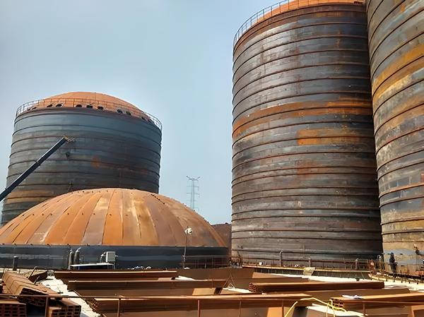 响水镇焦粉钢板仓